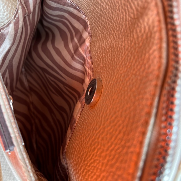 Dana Buchman Cream Colored Satchel - Picture 14 of 14